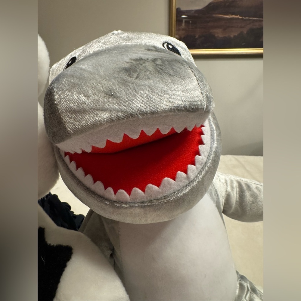EUC! Build-A-Bear Lot of 3, Red Raptor, Toothy Great White Shark, Stormtrooper - Picture 4 of 4